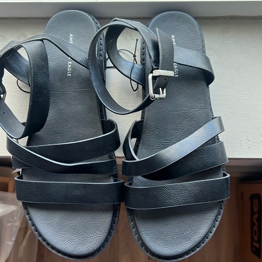 Black sandals from AE - size 6.5